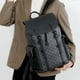 thumbnail image 5 of Mochila De Cuero Sintético Impermeable Viajes Universidad Trabajo, 5 of 7