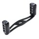 thumbnail image 1 of Manija Del Carrete Para Manija Doble De Carrete De Balsa De Tambor Baitcasting - Negro, 1 of 5
