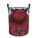 thumbnail image 1 of Spider-Man Cesta de lavandería de gran capacidad redonda con asa, bolsa para ropa sucia plegable, almacenamiento para dormitorio, baño y lavadero 44x35 cm, 1 of 6
