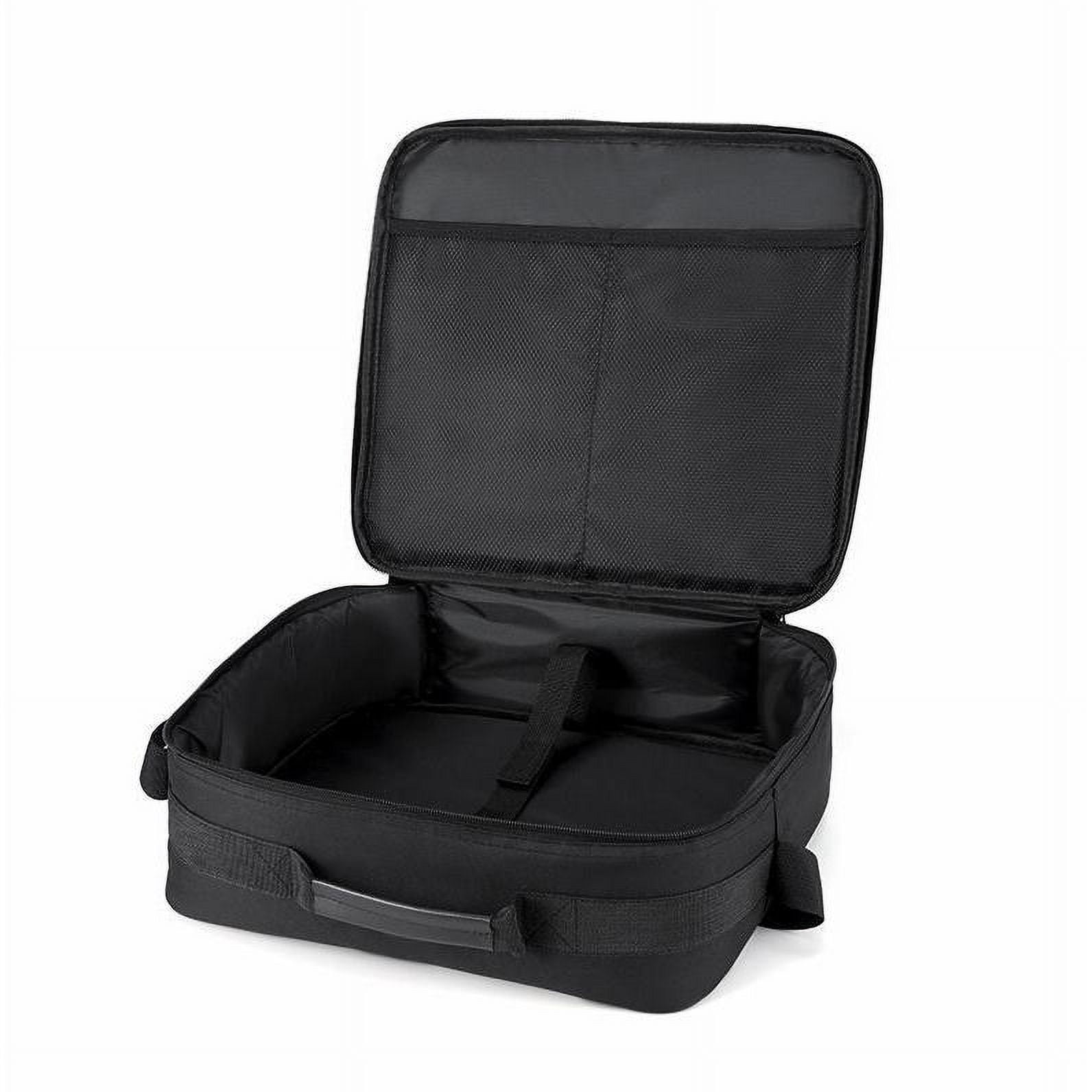 Bothyi - Estuche De Transporte Para Proyector, Transpirable, De Gran Capacidad, Color Negro, Resistente, Organizador