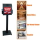 thumbnail image 2 of Caja de ofrendas Powervize con cerradura, soporte de pie negro, 2 of 9