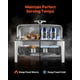 thumbnail image 2 of Juego de buffet de acero inoxidable de 9 litros con tapa enrollable VEVOR, 2 of 3