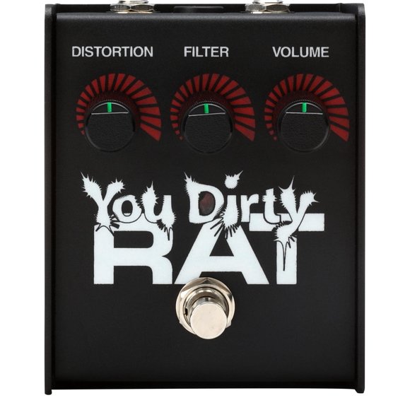 Distortion Pedal Pro Co You Dirty Rat 100% señal analógica
