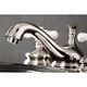 thumbnail image 4 of Grifo para baño Kingston Brass KS1160PX de instalación amplia de 8 a 16 pulgadas, 4 of 9