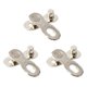thumbnail image 4 of Conector De Cadena De Bicicleta De Acero De 3 Pares Conector De Cadena De Cadena De 12 Velocidades Plateado, 4 of 5