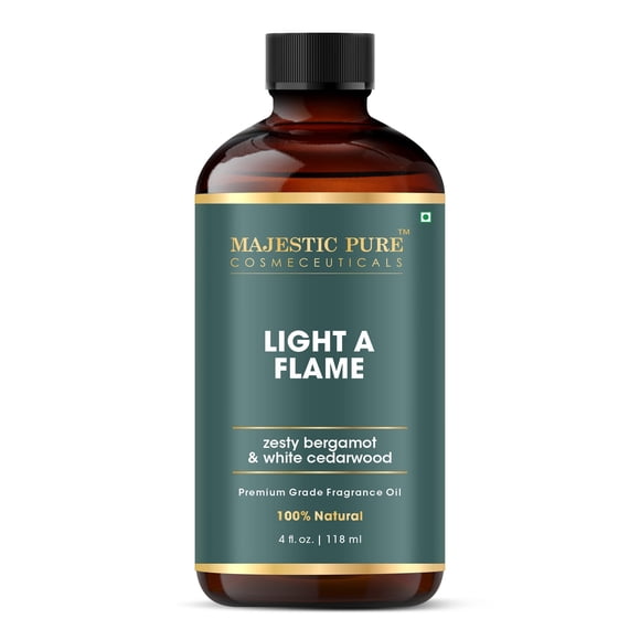 Aceite esencial Majestic Pure Zesty Bergamota de cedro blanco, 118 ml