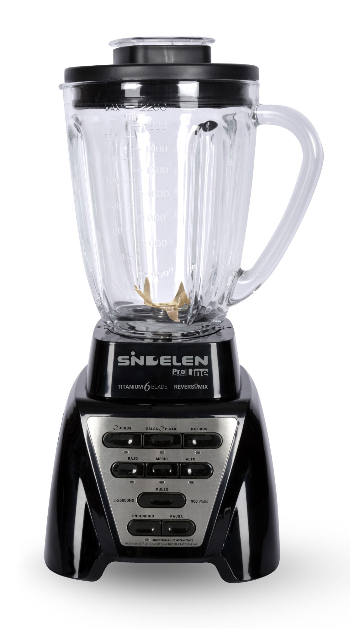 Sindelen - Licuadora Reversible 2.2lt L26000ng