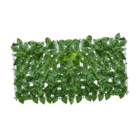 Magideal - Valla De Privacidad Artificial, Pantalla De Pared, Valla De Setos Artificiales, Fácil Instalación, Telón De Fondo De Vegetación Sintética Para Patio Y 50X100Cm