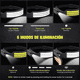 thumbnail image 2 of Linterna Cintillo De Cabeza 3 Tiras Led Con Sensor Recargable Negro Master Prox®, 2 of 3
