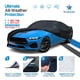 thumbnail image 2 of Cubierta para auto EzyShade impermeable de 10 capas, talla C6, negra, 2 of 6