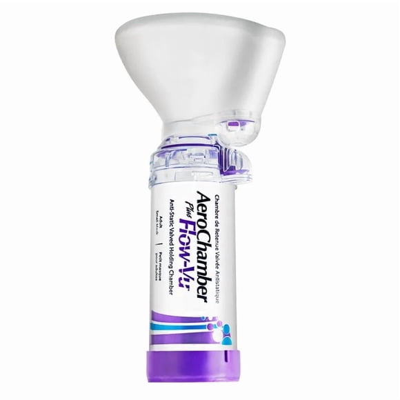Aerochamber Plus Flow-Bu Pequeña Adultos x 1 Unidad