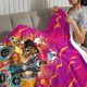 thumbnail image 3 of Super Sema anti-pilling, suave, ligera, esponjosa y acogedora de lujo para hogar y cocina – Perfecta para niños y adultos,120X80cm, 3 of 6