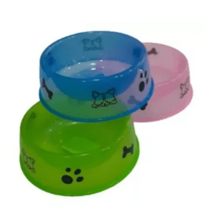 Genérico - Tazon Plato Para Perros De Plastico Mascotas