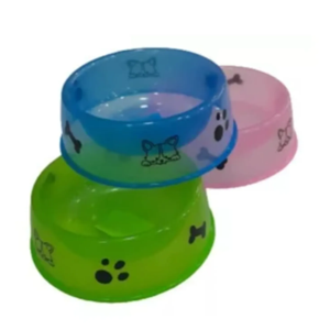 Genérico - Tazon Plato Para Perros De Plastico Mascotas