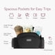 thumbnail image 5 of Portabebés Momcozy con asiento de cadera ajustable y cintura negra, 5 of 9
