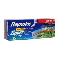 Reynolds Wrap - Bolsa Zipper Medianas 20.3X17.7Cms 25Un.