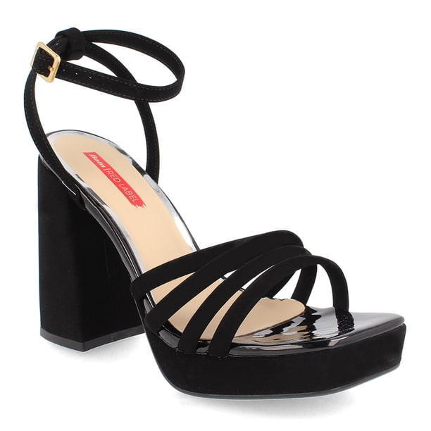 Sandalia Mujer Red Label Kira Black