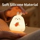 thumbnail image 4 of 1piece Cute Piggy Tiger Rabbit Panda Shape Usb Silicone Children Sleep Night Light Rechargeable Bedroom Bedside Atmosphere Light Gift For Student Boys And Girls, 4 of 4