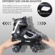 thumbnail image 4 of Patines Nattork Ajustables con Ruedas LED Iluminadas Negro, 4 of 6
