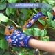 thumbnail image 3 of Guantes de trabajo de maleza de jardinería de mujeres, guante de jardín de cuero para mujeres prueba de espinas sin apuñalado para excavar, plantar, podar, 3 of 3
