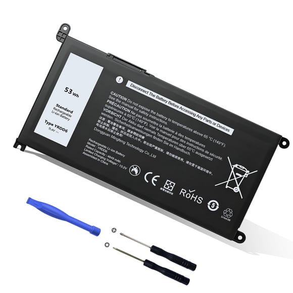 Batería RUEMIU YRDD6 53Wh 11.4V para Dell Inspiron