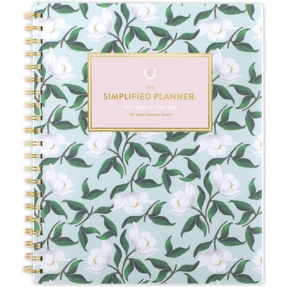 Planificador AT-A-GLANCE 21x28 cm 2026‑2027 Savanna Blooms