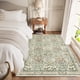 thumbnail image 5 of Alfombra Baksham 122x152 cm Beige y Azul Lavable, 5 of 8