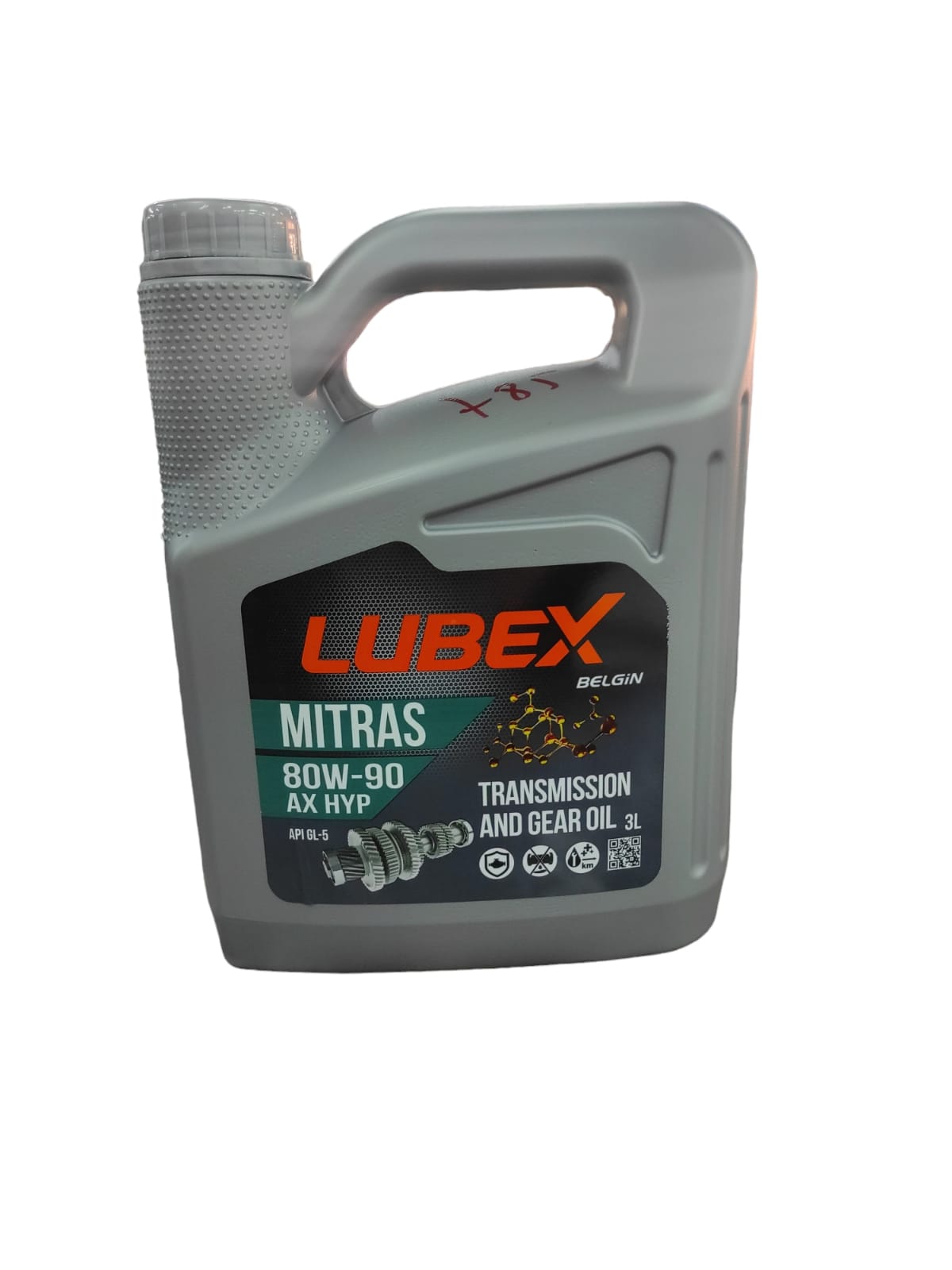 Aceite Motor Lubex 80W90 Gl5 Hypoid 3 Litros