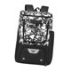 thumbnail image 5 of Bolsa Deportiva Para Año Nuevo, Fútbol, ​​gimnasio, Cumpleaños, Baloncesto, Mochila Con Portapelotas, Color Negro, Blanco Y Gris, 5 of 5