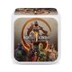 thumbnail image 4 of Mortal Kombat theme 7 colors Alarm Clock Digital LED Alarm Clock Gifts for kids friends family, 4 of 6