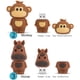 thumbnail image 4 of Unidad flash USB de 16 GB, paquete de 5 unidades, pinza con forma de pinza con forma de animal, 4 of 7