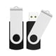 thumbnail image 1 of Unidad flash USB JUANWE 64 GB x 2 2.0 con orificio para cordón negra, 1 of 7