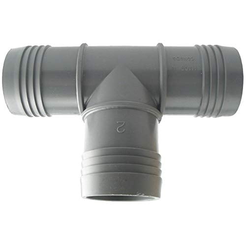 Conexión para manguera PLUMB Reeze BOSHART Poly Barb Tee de 2 pulgadas