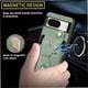 thumbnail image 4 of Funda Resistente para Google Pixel 8 con Tarjetero y Soporte, Diseño Magnético Verde, 4 of 5