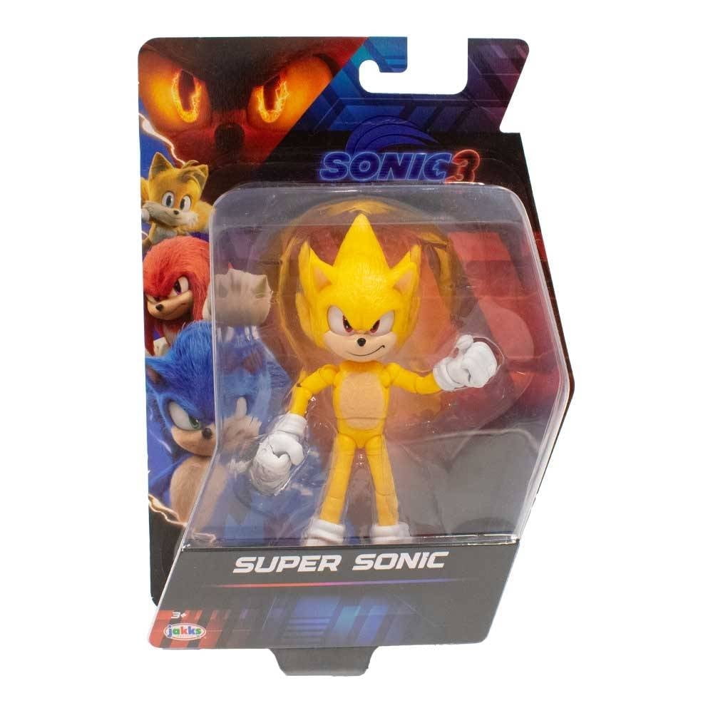 Figura Sonic 3 Super Sonic Amarillo