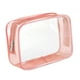 thumbnail image 3 of Bolsa De Aseo Impermeable Reutilizable Contenedor Bolsa De Playa Bolsa De Maquillaje Transparente Rosa, 3 of 5