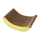 thumbnail image 5 of Almohadilla Rascadora Para Gatos, Juguete Interactivo Duradero, Cama De Cartón Para Gatos, Para Interiores, Amarillo, S, 5 of 5