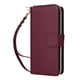 thumbnail image 1 of Funda Cartera con Cremallera y Correa para Samsung Galaxy A23 5G Soporte y Tarjetero Rojo, 1 of 6