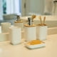 thumbnail image 5 of Set Accesorios de Baño 6pcs Bambo Simplit blanco, 5 of 7