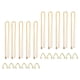 thumbnail image 3 of 10 Uds. Cadenas Para Hacer Joyas Collar De Cadena De Eslabones Para Hallazgos De Joyería Oro, 3 of 5
