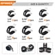thumbnail image 2 of Kit surtido de abrazaderas para cables ISPINNER 304 de acero inoxidable, 2 of 7
