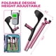 thumbnail image 4 of Muletas de antebrazo Hopelight plegables, rosa y negro, ajustables, 4 of 8