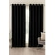 thumbnail image 1 of Pack 2 Cortina Engomada Termica Tela Delgada 100% Blackout 140X225 negro 140X225, 1 of 9