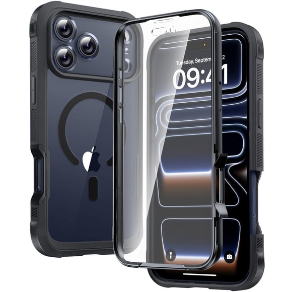 Funda Diaclara para iPhone 17 Pro de 6.3" MagSafe negra