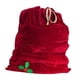 thumbnail image 2 of Bolsa De Regalo De Papá Noel Bolsa De Navidad De Terciopelo Saco Grande De Regalo De Papá Noel Para Fiesta Rojo, 2 of 5