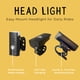 thumbnail image 4 of Set de Luces Recargables para Bicicleta VivBike para Uso Diario, Luz LED Delantera y Trasera, Mini Recargable USB, Impermeable IPX4, Montaje Fácil | Marca HerTime2, 4 of 7