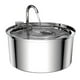 thumbnail image 1 of Bebedero Gato Automático Acero Inox Llave Silenciosa, 1 of 8
