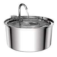 Genérico - Bebedero Gato Automático Acero Inox Llave Silenciosa