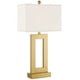 thumbnail image 2 of Lámpara de mesa 360 Lighting de 76 cm con acabado dorado moderno, 2 of 9