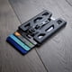 thumbnail image 3 of Funda para insignias y cartera GOVO T4, policarbonato duradero, negro, 3 of 8